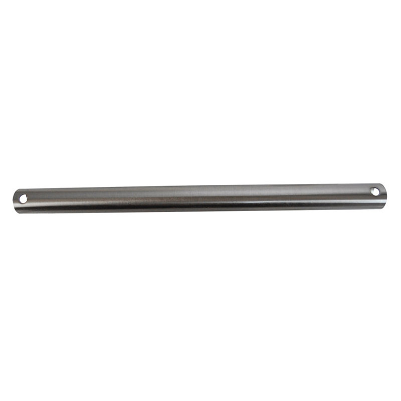 Extension de ventilateur de plafond à tige verticale, Nickel satiné, H 36 po x l 0,75 po x P 0,75 po