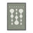 Green Retro Bauhaus Poster II Print-2053876934-2050977053