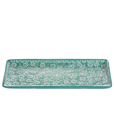 Coppermill Kitchen Hand Painted Ceramic Ceramic Tray