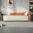 Orange / beige / gris