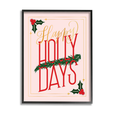 Happy Holly Days Botanical at-131
