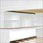 Lit superposé double au-dessus de double avec lit gigogne simple, escalier, tablettes et éclairage DEL blanc