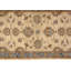 Wool Oriental Area Rug in Cream