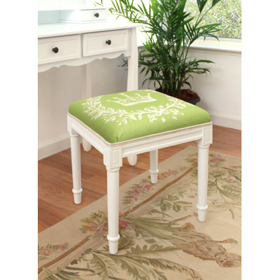 Crown Vanity Stool by 123 Creations