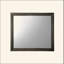 Miroir à finition chêne gris