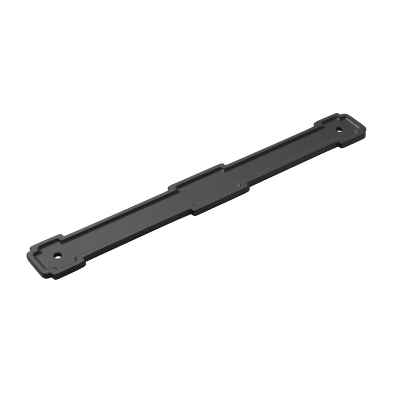 Coventry Collection Pull Backplate, Matte Black