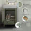 Meuble-lavabo moderne 20 "avec lavabo en céramique-651949343