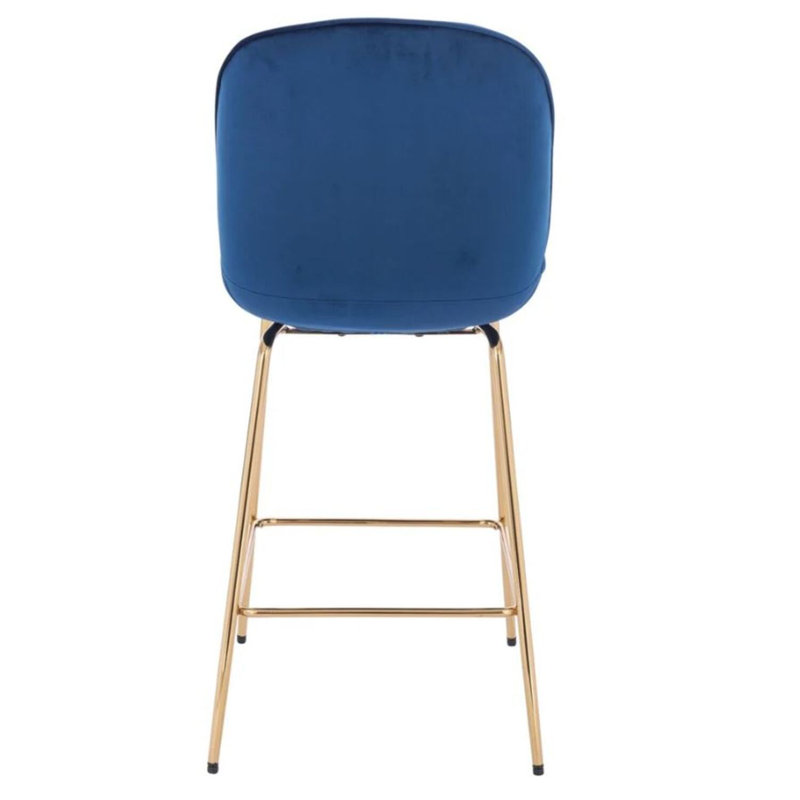 Tabouret Zurich, Bleu