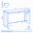 63" Bar Table, Rectangular Counter Height Pub Table-962099272