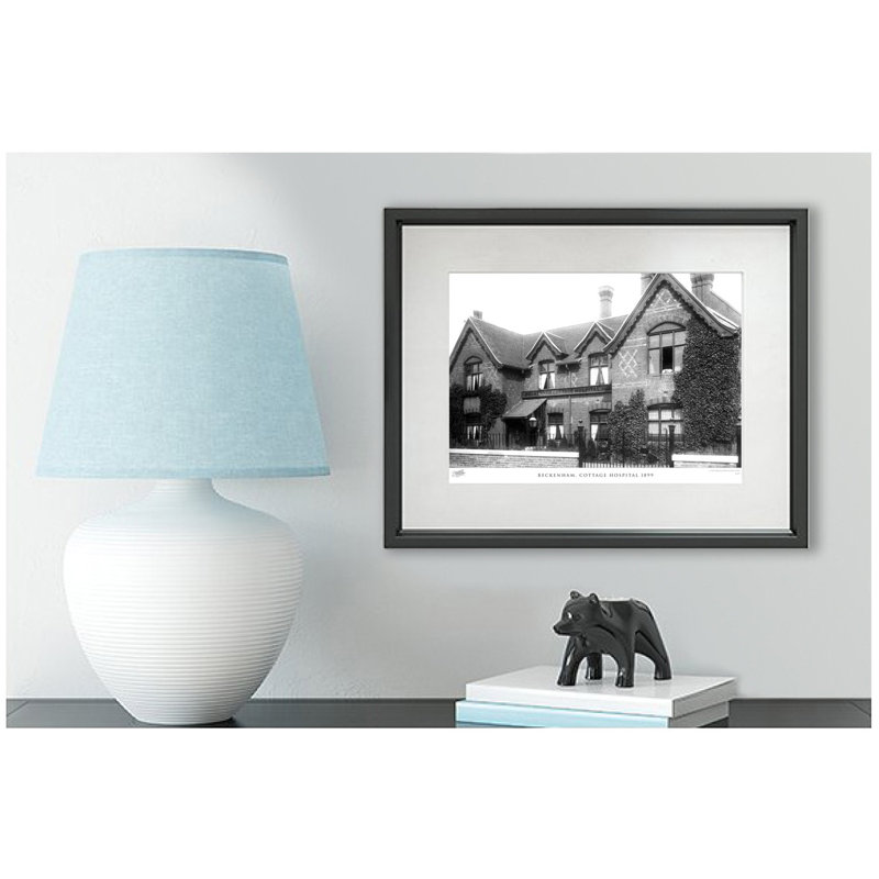 Beckenham, Cottage Hospital 1899 by Francis Frith - Single Picture Frame Print, 40cm H x 50cm W x 2.3cm D