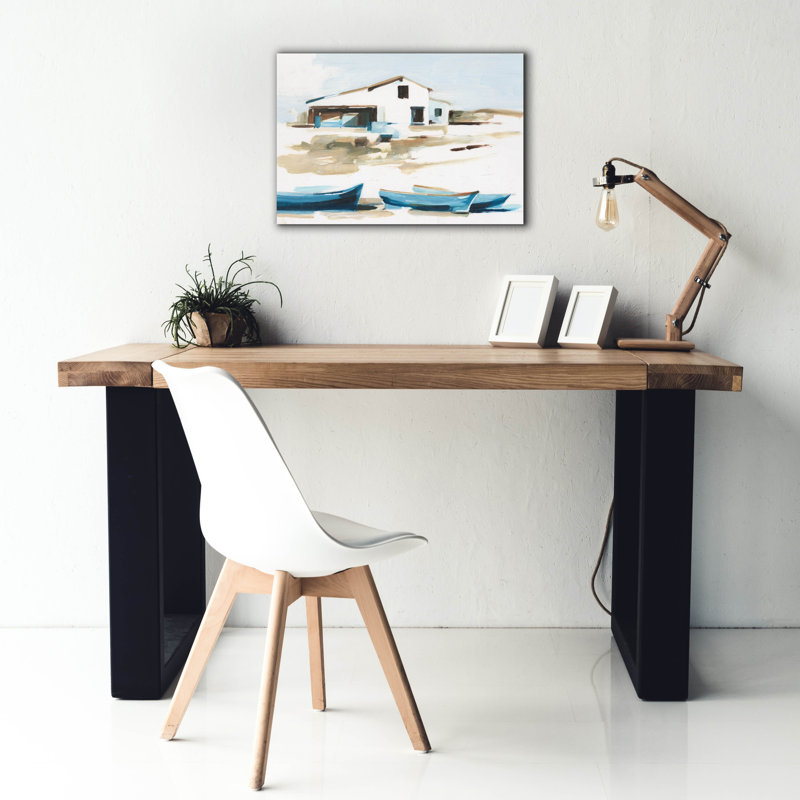 «Beach Outpost 2» par Ethan Harper, H 18 po x l 26 po x P 0,75 po