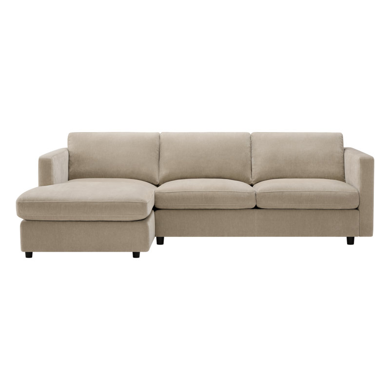 Canapé modulaire en L avec coussins amovibles l 99,25 po Fleetwood, Wicker Chenille