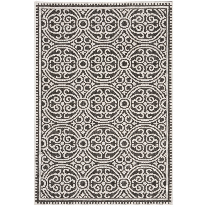 Adler Performance Indoor/Outdoor Area Rug, Rectangle 4' x 6'