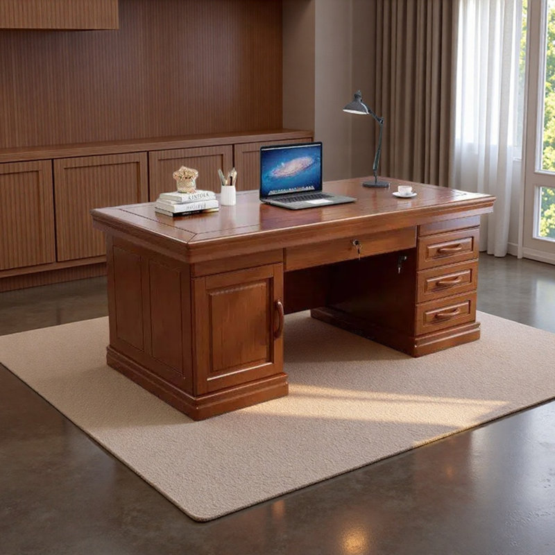 Rectangular office desk