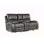 Causeuse inclinable manuelle Keily - Gris