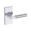 Riddling Full Dummy Lever with Contemporary 5in Rose in Lifetime (PVD) Polished Nickel-1989798160