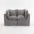 Velours gris antique