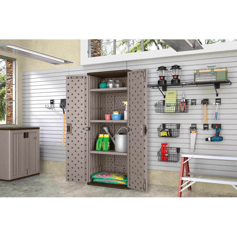 Suncast Haven Tall Storage Cabinet