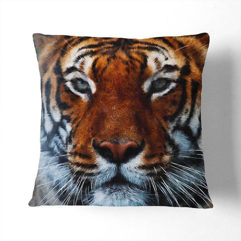 Square Throw Cushion, 40cm H x 40cm W x 15cm D