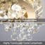 Lustre en cristal Modern Glam doré-1823374716