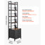 Solid Wood 143.51 cm H Media Shelves
