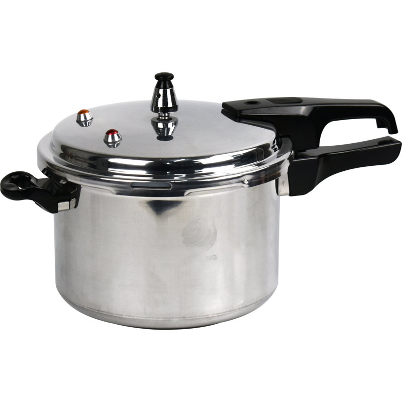 Professional Premium Aluminium Induction Pressure Cooker, 6.69cm H x 16.92cm W x 9.05cm D