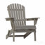 Ensemble de 2 chaises pliantes en bois pour l'extérieur Adirondack avec dossier pré-assemblé, chaise de patio en bois pour patio