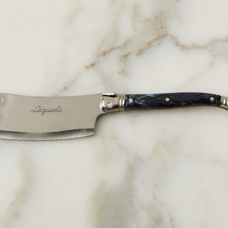 The Original French Laguiole Cheese Cleaver, Black