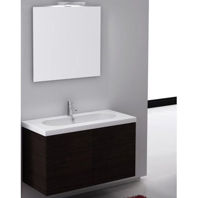 Trendy 39'' Single Bathroom Vanity with Top
