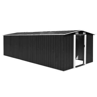 Mclane Garden Shed 257x580x181 cm Metal