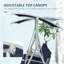 Balancelle autoportante avec auvent et rangement-1383488068