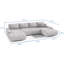 Haussman Corner Sofa Bed-2070030230
