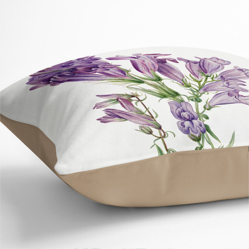 Square Cushion, Stone, 55cm H x 55cm W x 20cm D