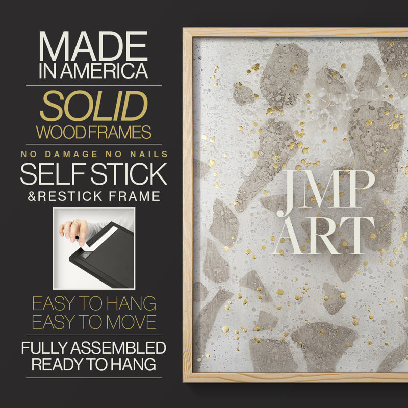 Chordata II Framed Print - Solid Wood, 15" H x 12" W