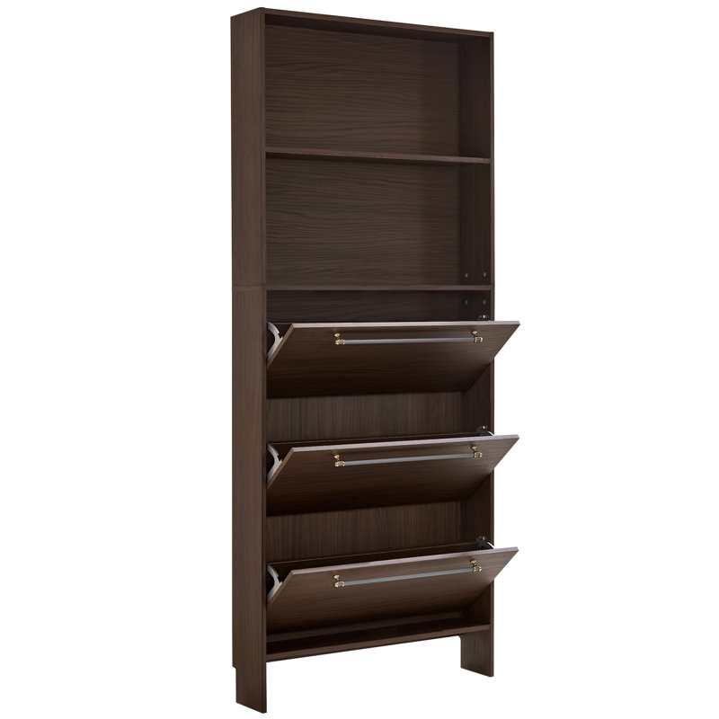 Armoire à chaussures polyvalente avec plusieurs compartiments pour une vie organisée