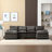 Modern Large Chenille Fabric U-Shape Sectional Sofa-87184083