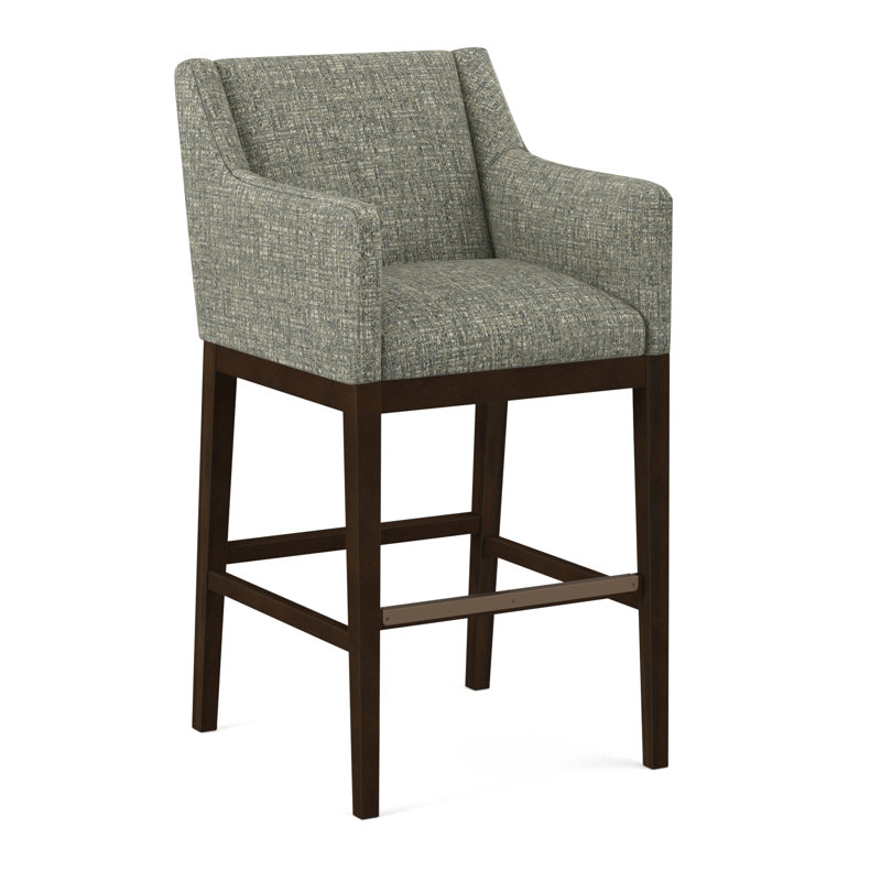 Upholstered Stool, 61677-88, Nutmeg