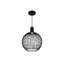 Luminaire suspendu cage sphérique à DEL Orland - noir mat - l 12 po x H 15,25 po-124960027
