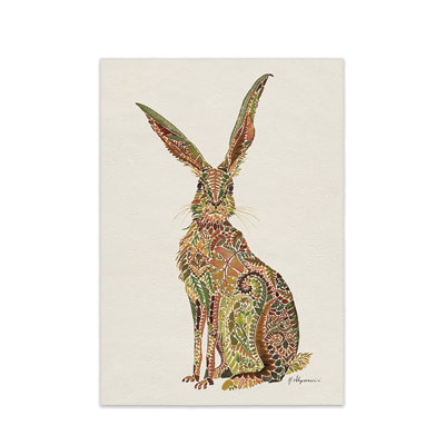 Gazing Hare 1 Piece Wall Art