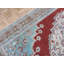 Tapis de zone en laine 4 pi 3 po x 11 pi 4 po one-of-kind à la main noué la oushak Broadhurst