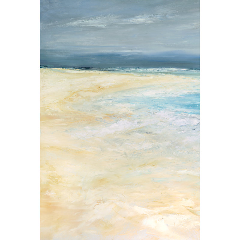«Storm At Sea I» par Suzanne Wilkins, reproduction d'art sur toile tendue, H 36 po x l 24 po