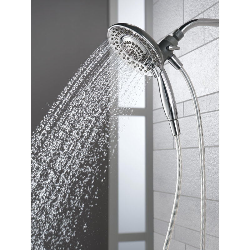 In2ition 5-Setting Two-in-One Shower, Chrome