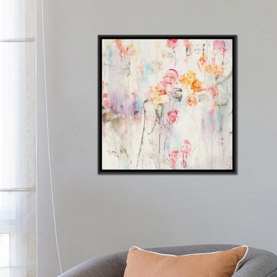 «  "jardin tacheté i"  », reproduction sur toile