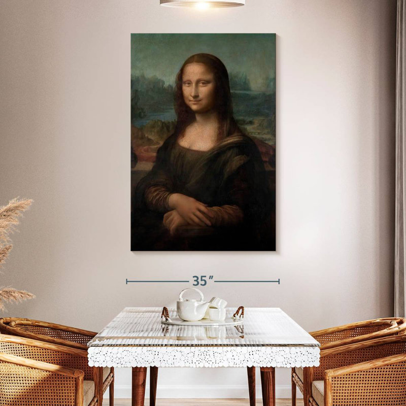Leisha Mona Lisa, H 51 po x l 34 po