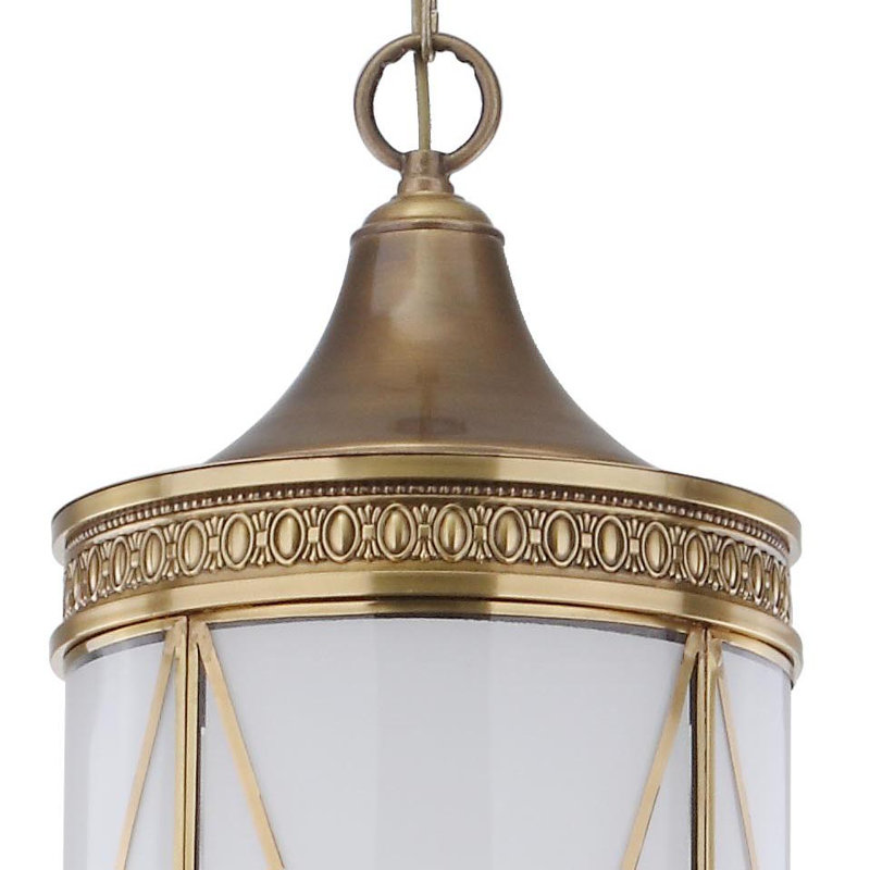 Luminaire suspendu à cylindre simple 1 lumières Rehobeth
