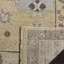 Tapis oriental en laine / viscose noué à la main Sivas-1840483732