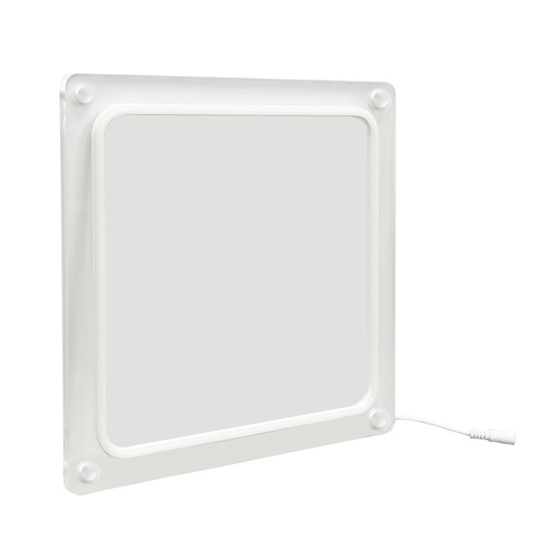 Enseigne lumineuse 12 x 12 po avec panneau de signalisation en bloc de logo à DEL, solution d'éclairage prête à être personnalisée, quincaillerie de fixation F4F8046A601B4C7DA726C9372A4CB965