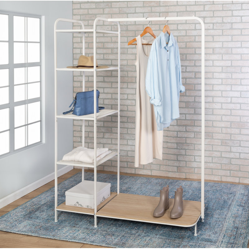 Mah 48'' Metal Clothing Rack
