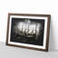 Docked Gondolas In Venice Italy Paint Splash - Framed Print-56915661-56915660