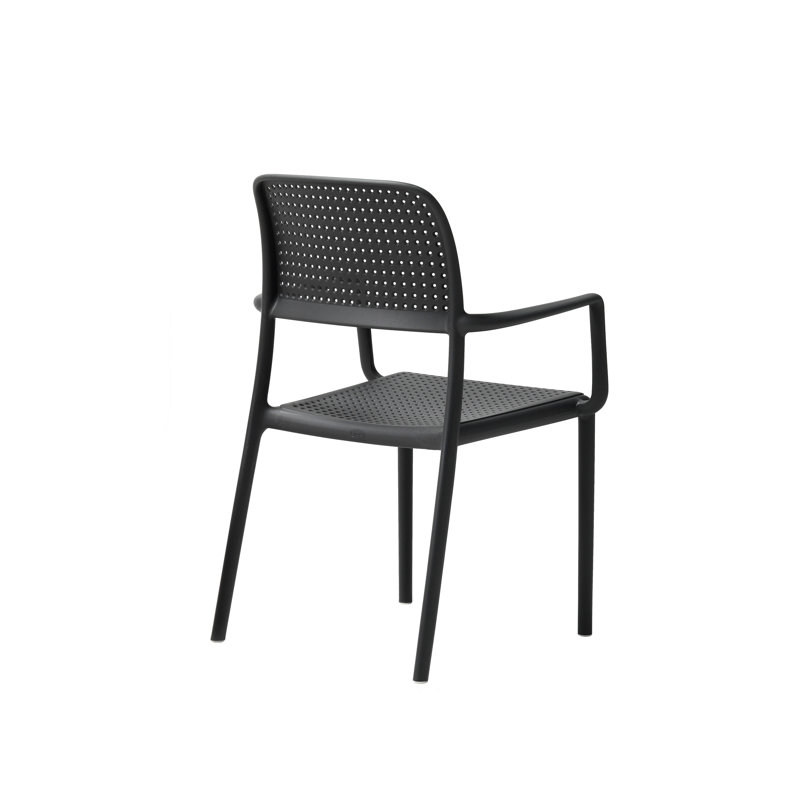 Bora Outdoor Dining Armchair, Anthracite